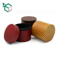 Glossy Lamination Printing Handling and Recycled Materials Feature Round cylinder Christmas gift box